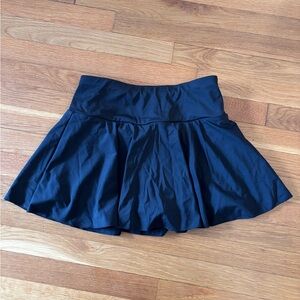 Halara Black Skort,Built in shorts with pockets, Black, Size M, NWT